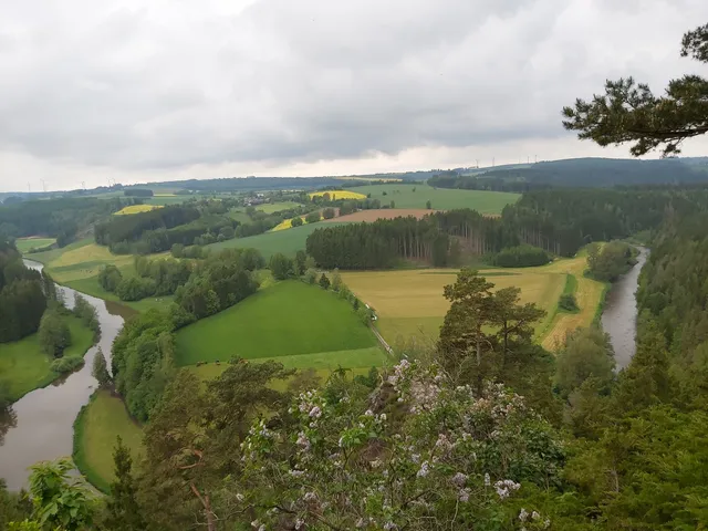 Ausgangspunkt FrankenwaldSteigla Petersgrat
