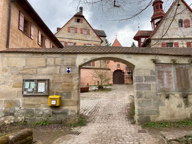 Burganlage in Altdorf bei Nürnberg