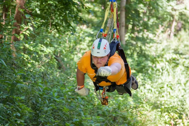 Screaming Raptor Zip Lines at the Creation Museum