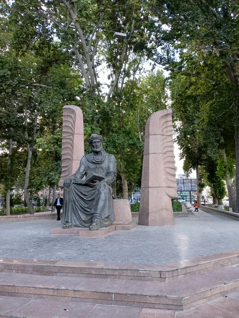 Kamal Khujandi Statue