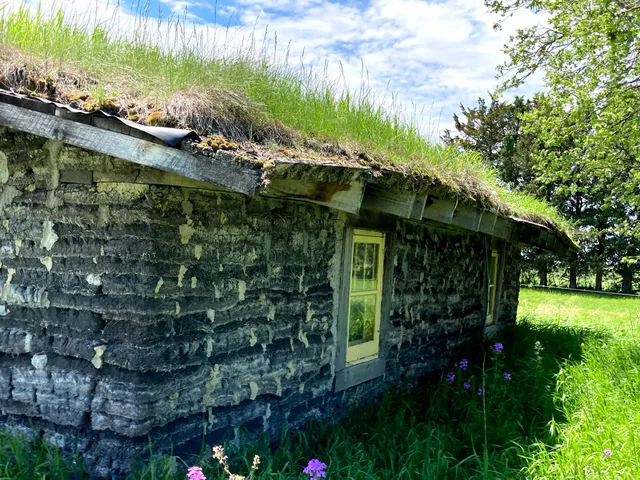 Sod House on the Prairie