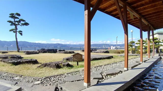 Suwa Lakeside Park foot bath