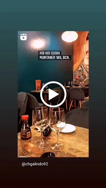 Koikoi Sushi y cócteles