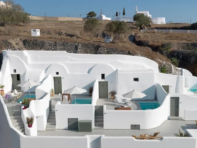 Drops Cave Houses Santorini