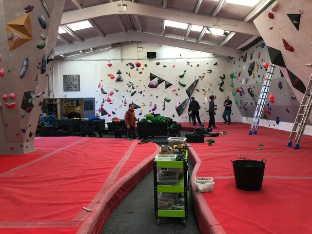 The Red Goat Climbing Wall