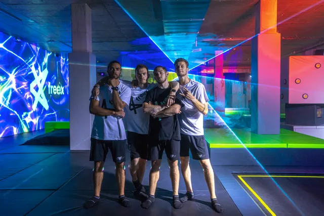 FREEX - Interaktivní trampolínové centrum