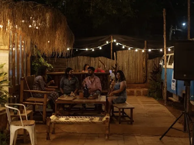 The Travelers Blue Bus