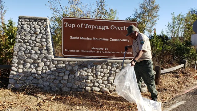 Top of Topanga Overlook