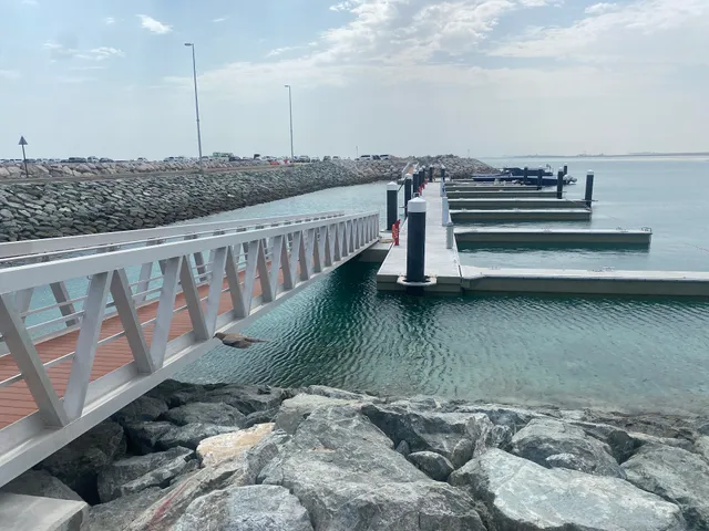 Sir bani yas boat ride