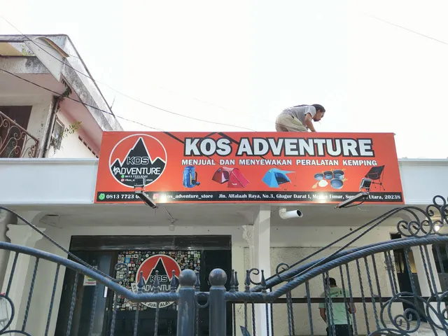 Kos Adventure Store / jual dan sewa alat camping di kota medan