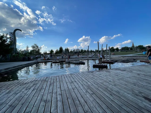 Wasserspielplatz im Himmelsgarten