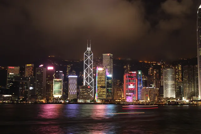 Hong Kong Pulse 3D light show