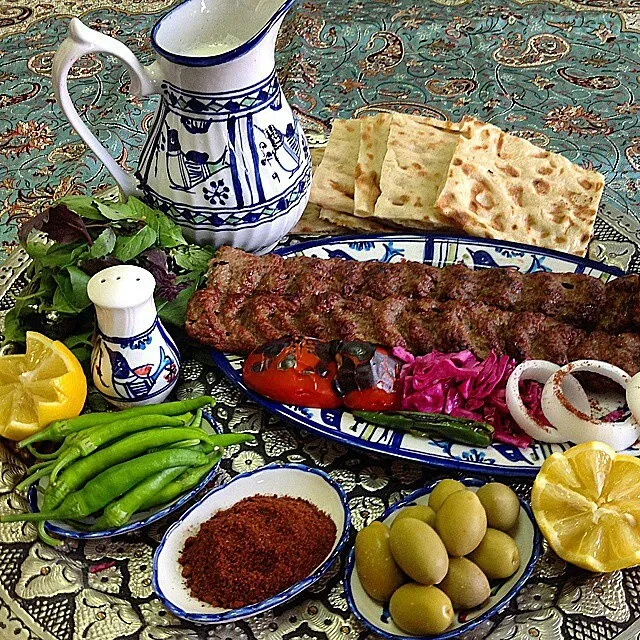 Persian homemade food