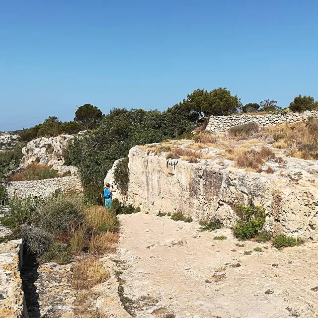 Start of Xemxija Hill Heritage Walk