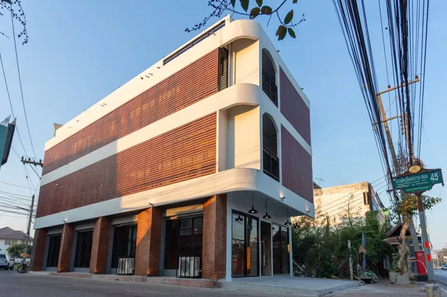 Minimalist cafe and bed