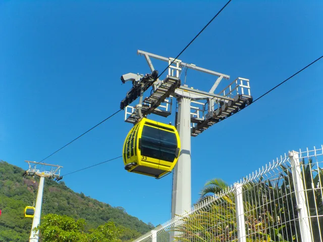 Teleférico - Estação 2 Mata Atlântica - Parque Unipraias