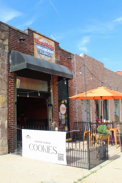 Covered Bridge Creamery. Home made ice cream