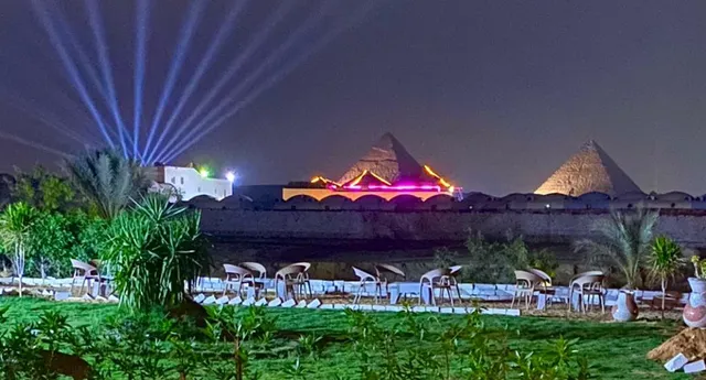 A pyramids view
