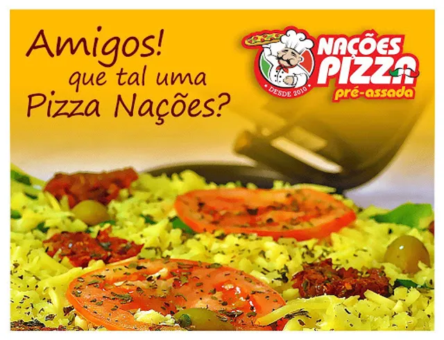 Nações Pizzas Pré Assadas