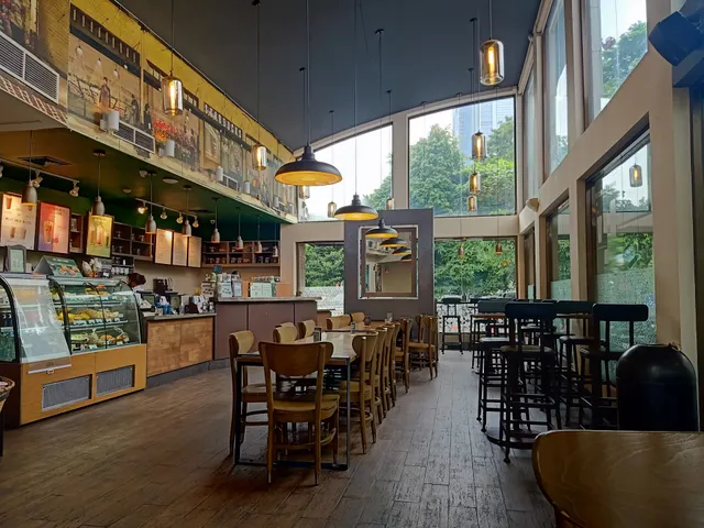 Wisma BNI46 Starbucks lobby