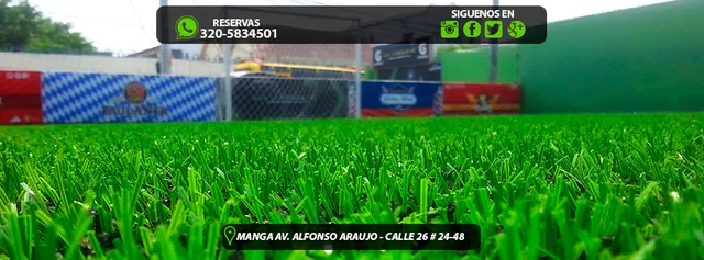 The field Sintetica Chala-k