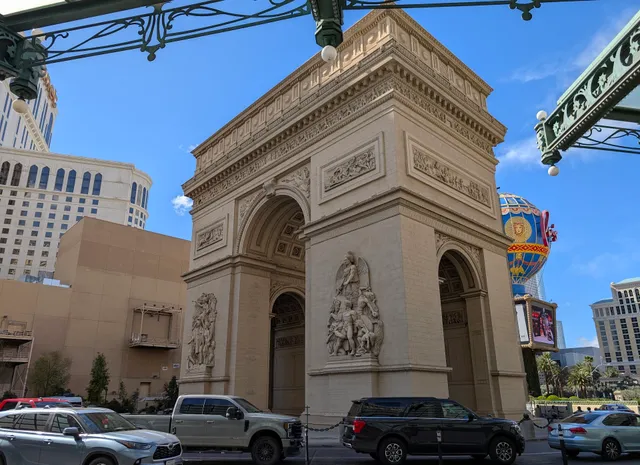 Arc de Triomphe at Paris Las Vegas