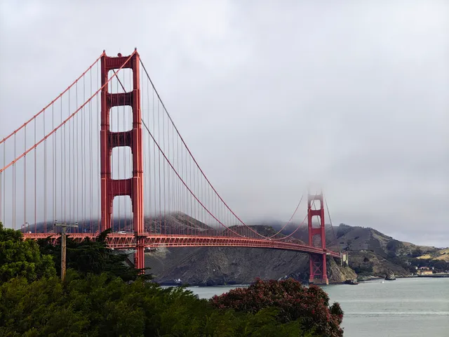 Golden Gate Bridge/Parking Lot