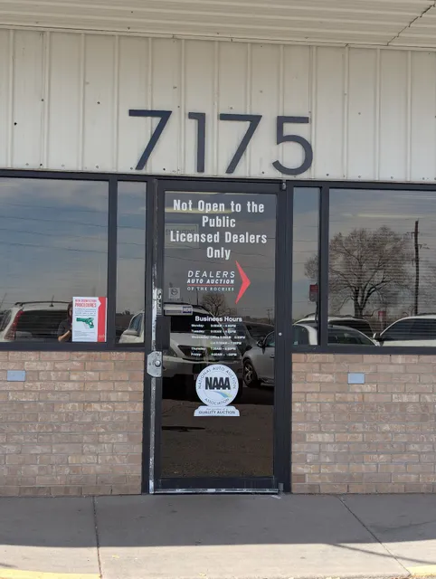 Dealers Auto Auction of the Rockies