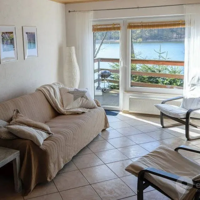 Domek nad jeziorem Rzuno