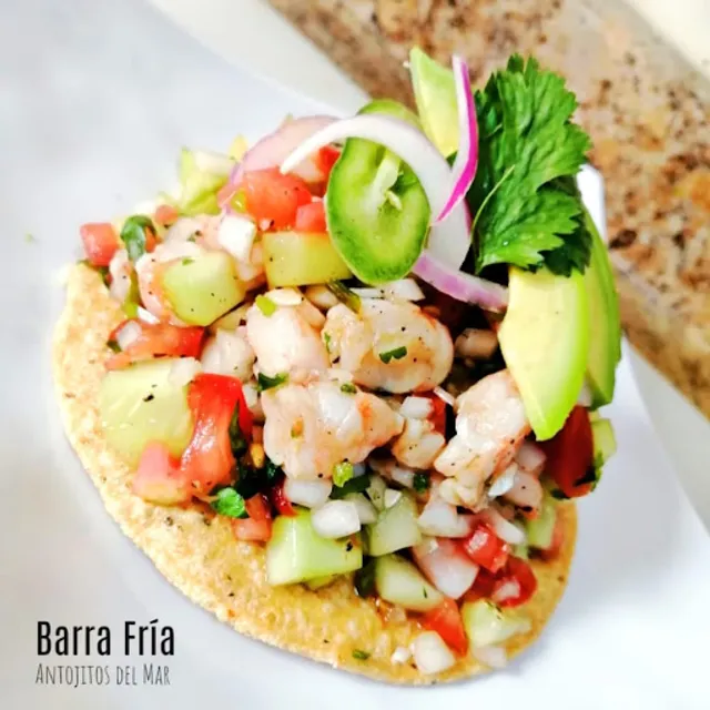La barra fría antojitos del mar