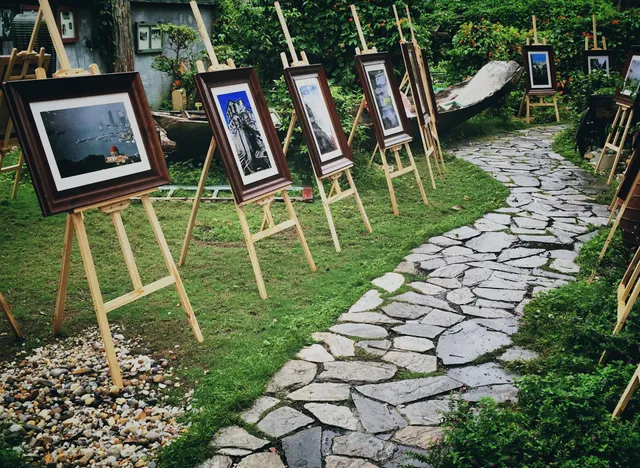 画之廊旅馆咖啡厅