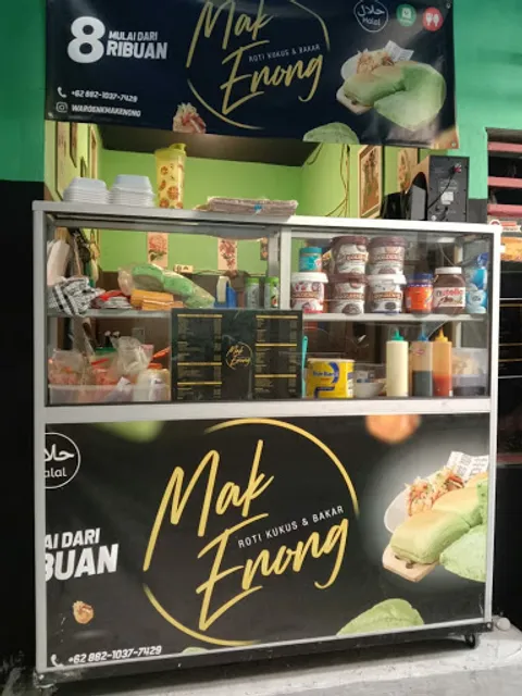 ROTI BAKAR DAN KUKUS MAK ENONG