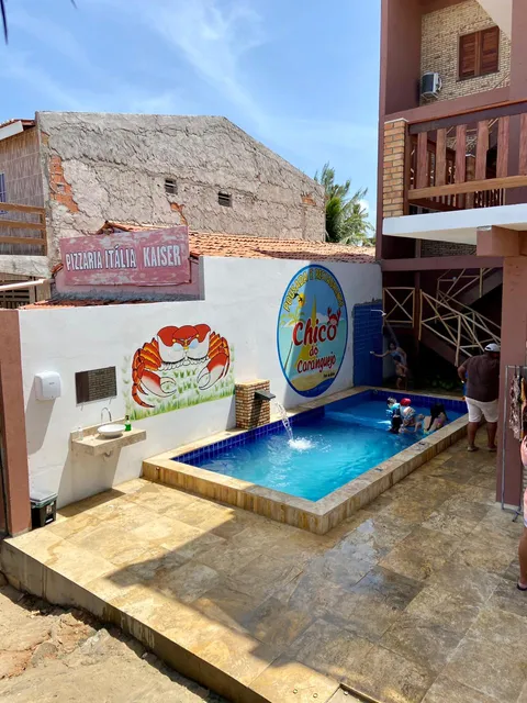 Pousada e restaurante Chico do Caranguejo Praia da Baleia