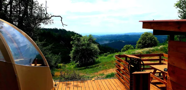 Le Dôme et Mobil' Dôme à Marie