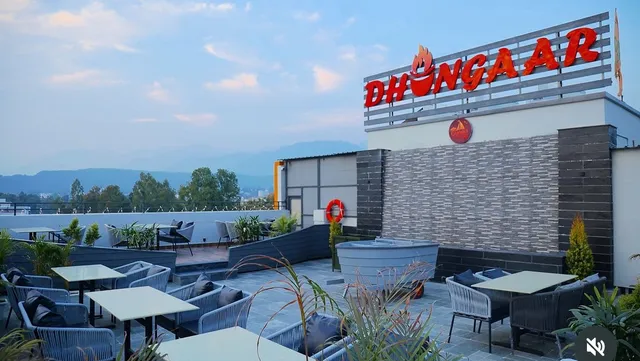 DHUNGAAR - Family Restaurant, Rooftop, Live Grill