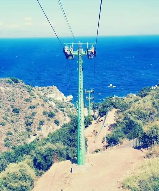 Taormina - Mazzaró Cable Car (top)