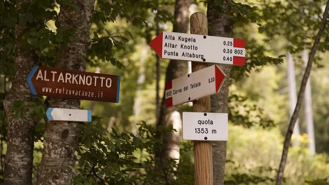 CAI SAT: Sentiero preistorico naturalistico 802 Altar Knotto