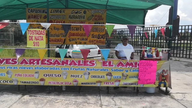 Nieves artesanales "Los pprimos"