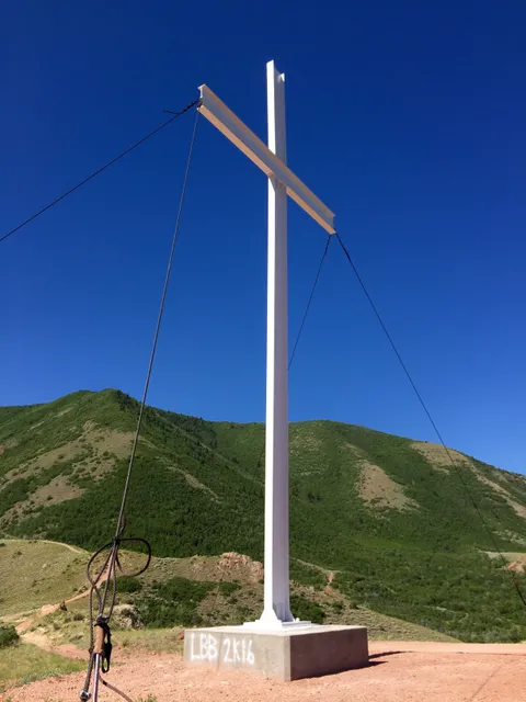 The Escalante Cross at Spanish Fork