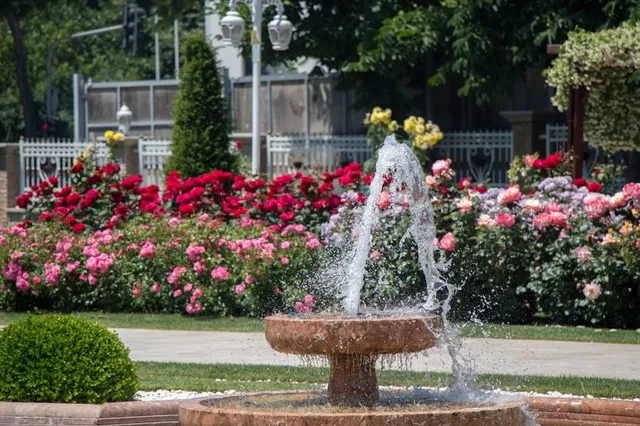 Rose Garden Fountain