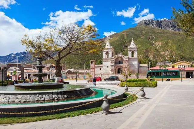 Plaza De Armas De Chivay