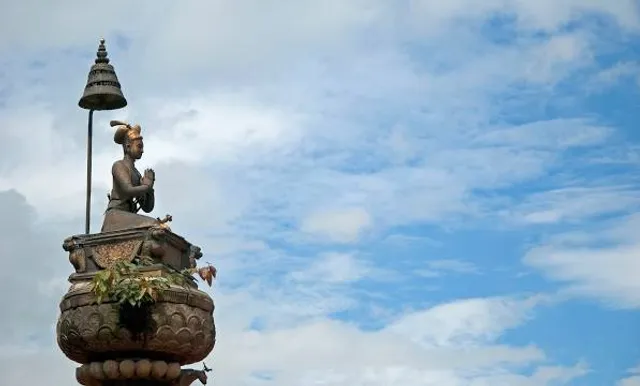 Statue of King Bhupatindra Malla