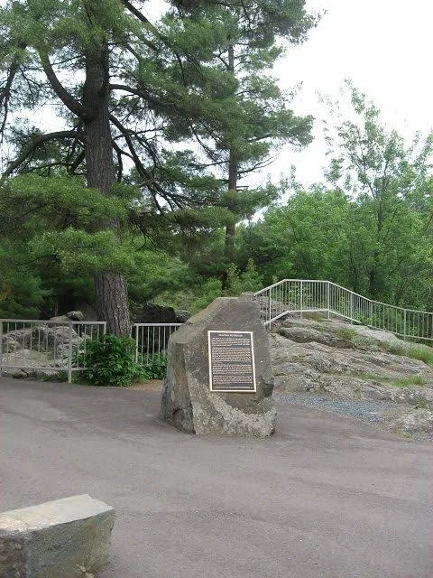 Glacial Potholes Historical Marker
