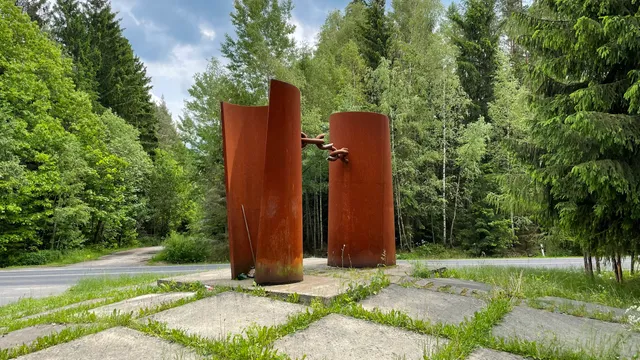 Memorial - the victim of the Iron Curtain