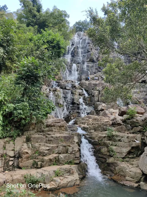 The Panchdhara Waterfall