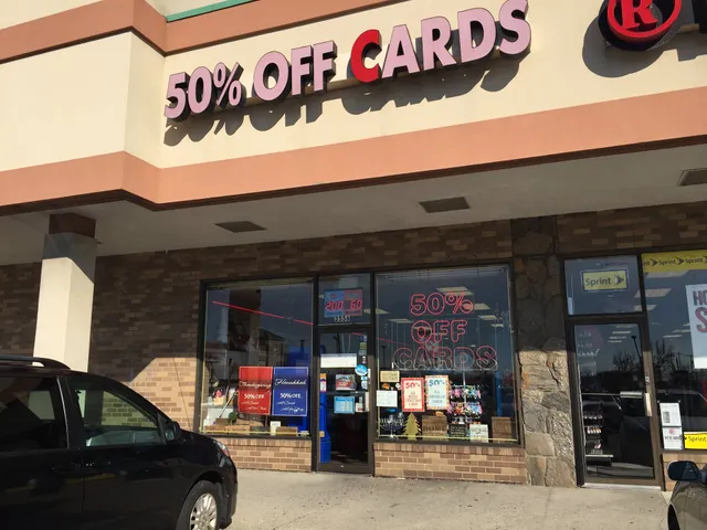 Card and Gift Shoppe/ 50% off Card Store