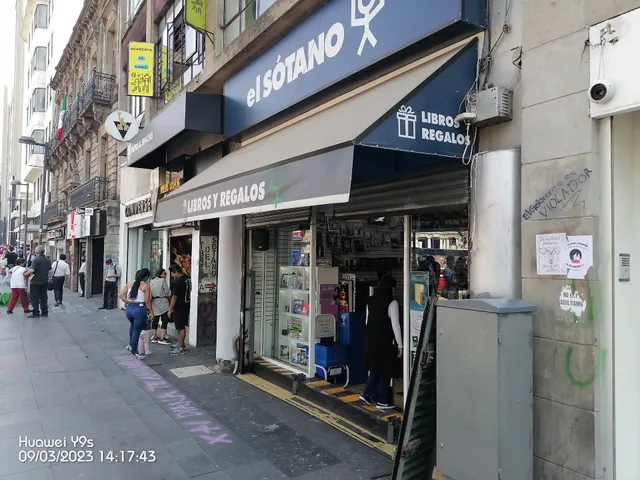 El Sótano Bookstore Branch Juárez