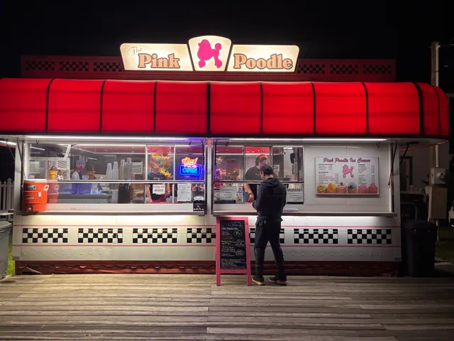 The Pink Poodle Ice Cream Shoppe in Colonial Beach, Va.