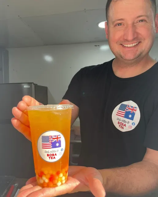 Red, White and Boba Tea