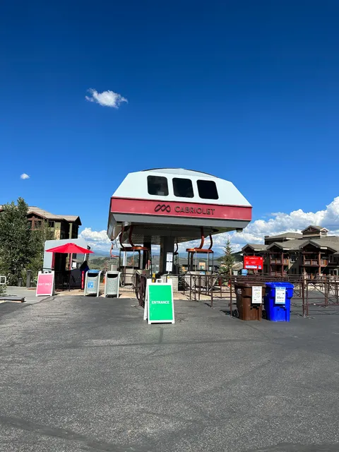 Park City Mountain Cabriolet Ski Lift Base